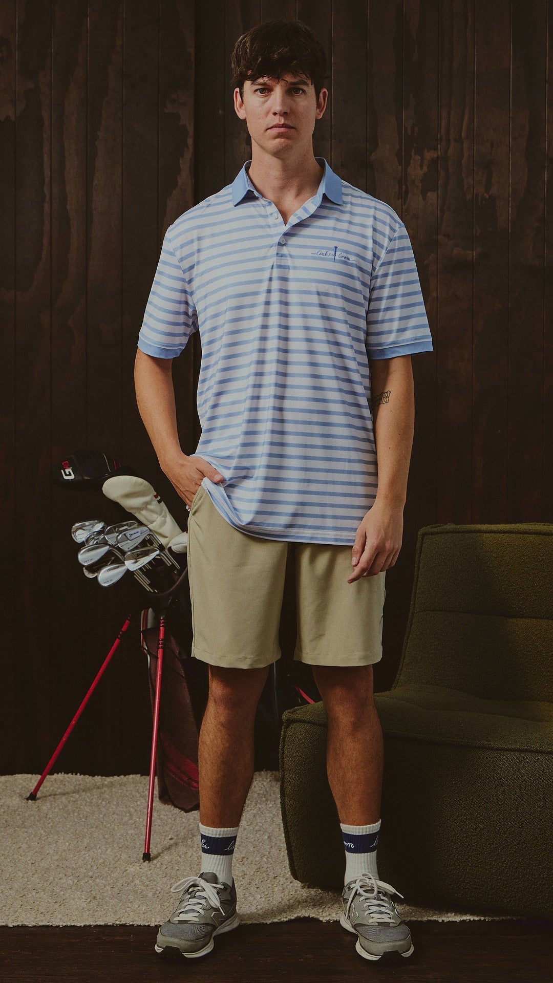 Moving Day Polo - Blue